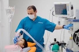 В БУ «Радужнинская городская больница» оказывается стоматологическая  помощь взрослому населению с применением анестезиологического пособия.